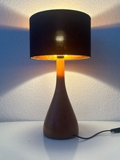 60 ER  + LYS  TEAK LAMPE