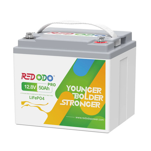 Redodo 12v 50ah lifepo4 - 12v,