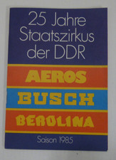 Jahre staatszirkus ddr 1985 - 25,
