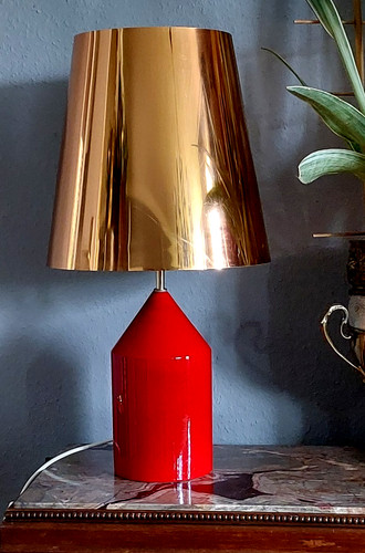 Vintage keramik tischlampe - keramik,