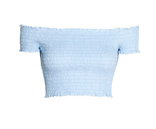 M crop top hellblau - ❤️,