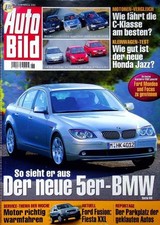 1) Auto Bild 06/2002 - Fiat Punto 1.2 16V HLX mit  - Honda Jazz 1.4 ES mit 83PS
