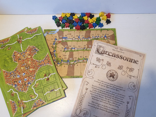 Carcassonne das grundspiel - grundspiel, /