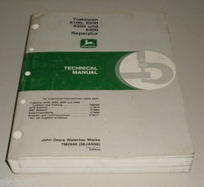 Werkstatthandbuch John Deere Traktor 8100 / 8200 / 8300 / 8400 Reparatur 01/1998