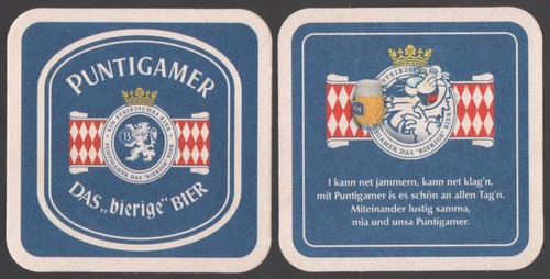 Alter bierdeckel puntigamer - alter,