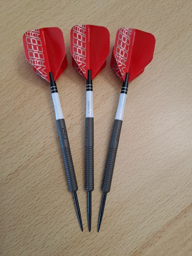 Steeldarts red dragon - red, "wayne