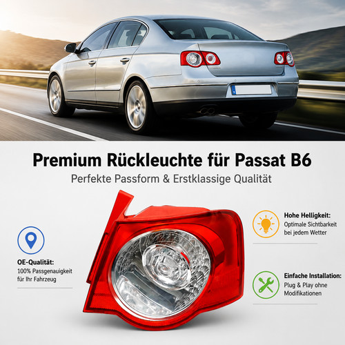 Für passat led - b6,