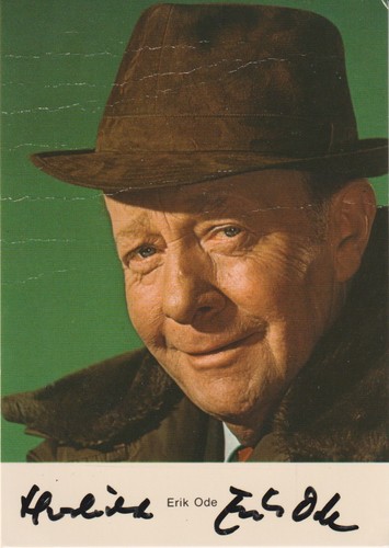 Erik ode original autogramm - erik,