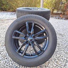 4 Alufelgen schwarz 6,5Jx16H2