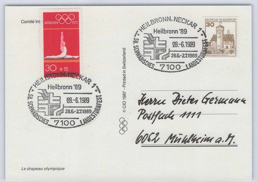 Bund sonderstempel - sonderstempel, 58