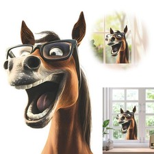 Neue Glasaufkleber: Niedliche