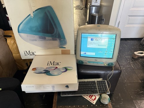 Imac blue 128mb ram - imac,