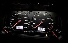 VW Golf 3 GT Tacho ab 20km/h mit Tankwarnleuchte NUR HIER Blau Rot Weiß 1.8 MFA