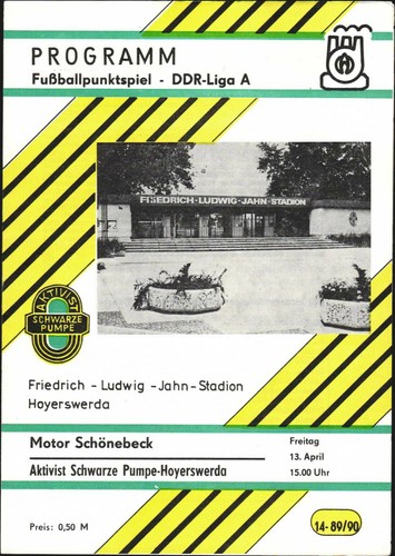 Ddr liga aktivist - ddr-liga, 89/90