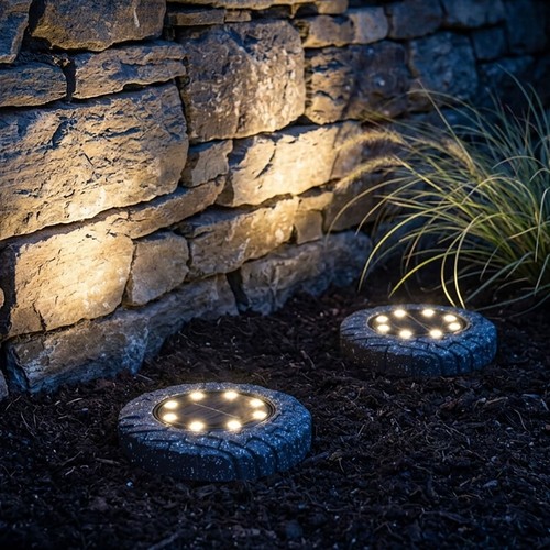 Led solarbodenlampe - led,