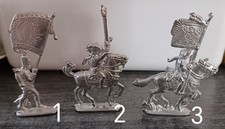 34 alte Zinnfiguren /
