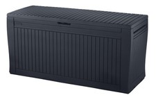 Keter Auflagenbox Comfy, 270 Liter Gartenbox Kissenbox Gartentruhe Kunststoffbox