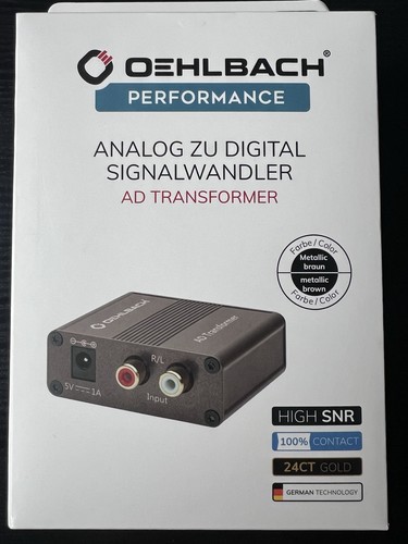 Oehlbach transformer analog - ad,
