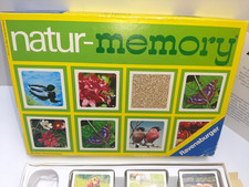 Kaum bespielt + sauber: natur memory Ravensburger Spiele 1974 Rarität TOP