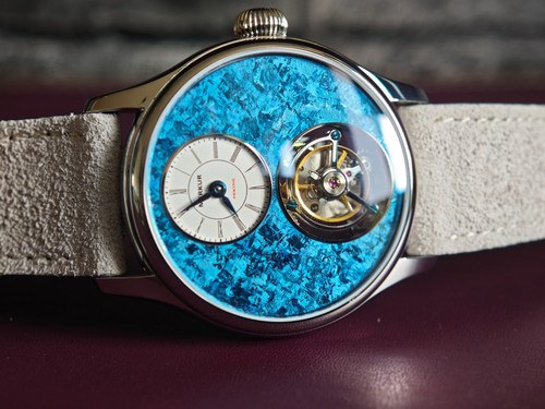 Merkur tourbillon watch ice - tourbillon,