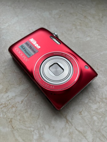 Nikon coolpix s3100 red - s3100,