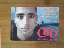 muhabbet - autogramm - postkarte
