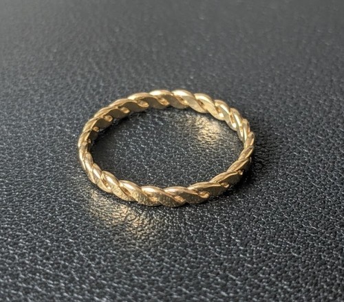 Goldfarbener damenring - goldfarbener,
