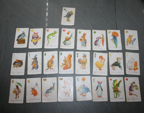 Altes kartenspiel der schwarze - altes,