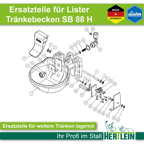 Ersatzteile für lister - für,