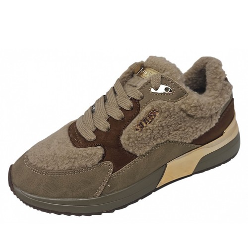 Guess moxea sneaker beige - guess,