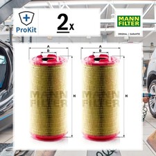 2x ORIGINAL® Mann-Filter