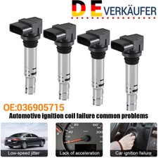 4x ZÜNDSPULE FÜR AUDI A3