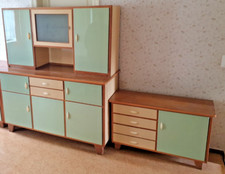 Alt Küchenschrank / Küchenzeile 60er Jahre / DDR