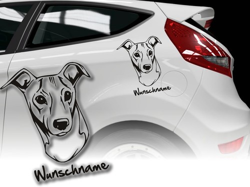 Aufkleber italian greyhound - italian,