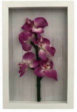 Orchideen Wandbild 3 D mit LED