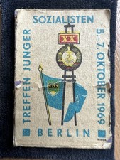 DDR - Papp- Plakette - FDJ