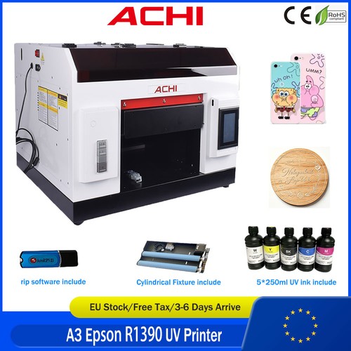 Achi flatbed printer - a3, uv