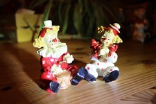 Clown Figuren keramik