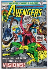 AVENGERS # 113 US Marvel Comic 1973 2ND MANTIS