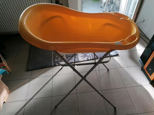 Baby badewanne gelb mit - baby,