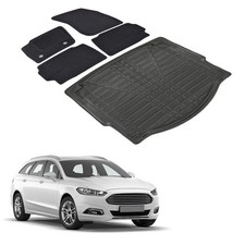 Kofferraumwanne Fußmatten Set