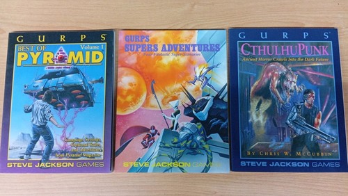 Gurps 3rd edition bundle - 3rd,