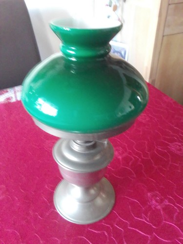 Zinn petroleumlampe grüner - zinn,