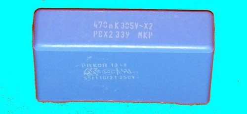 Kondensator 47µf 305v - kondensator, 0,47µf