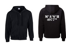 Kapuzenjacke - Mash ( Sprüche