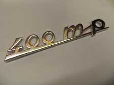 Originale Italienische Piaggio Ape 400 Mp / Vespa Auto Kabel Chrom Abzeichen