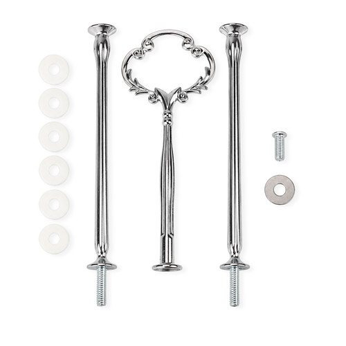 Etagere stöckig set silber - set,