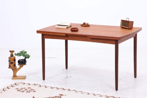 Vintage teak esstisch mid - vintage, |