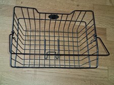 Fahrradkorb Gepäckträgerkorb Gepäckkorb Schwarz TOP-Zustand | 40×30×15 cm