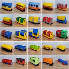 Lego Duplo Eisenbahn Waggons Anhänger Zugwagen